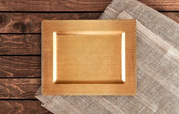 Copper Bar Serving Tray